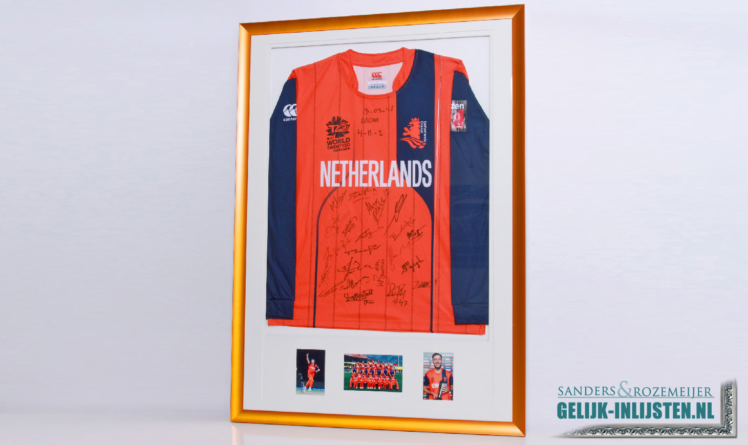 Voetbalshirt Inlijsten - Inlijsten